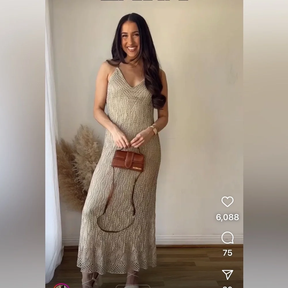 knit dress sho forever 21 Ponte Knit Midi Tank Dress CREAM / XS